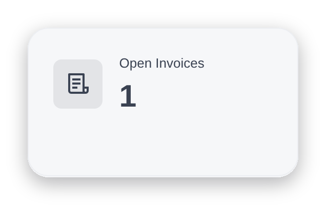 Open invoices