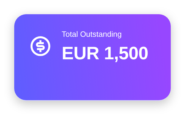 Total outstanding